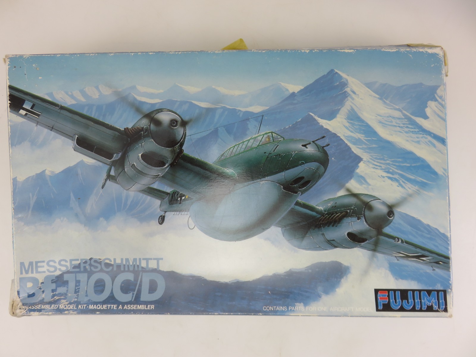 【FUJIMI】メッサーシュミット　Bf110C/D 1／72スケール Fujimi MESSERSCHMITT BF-110C/D 1/72 Scale Plastic Model Kit