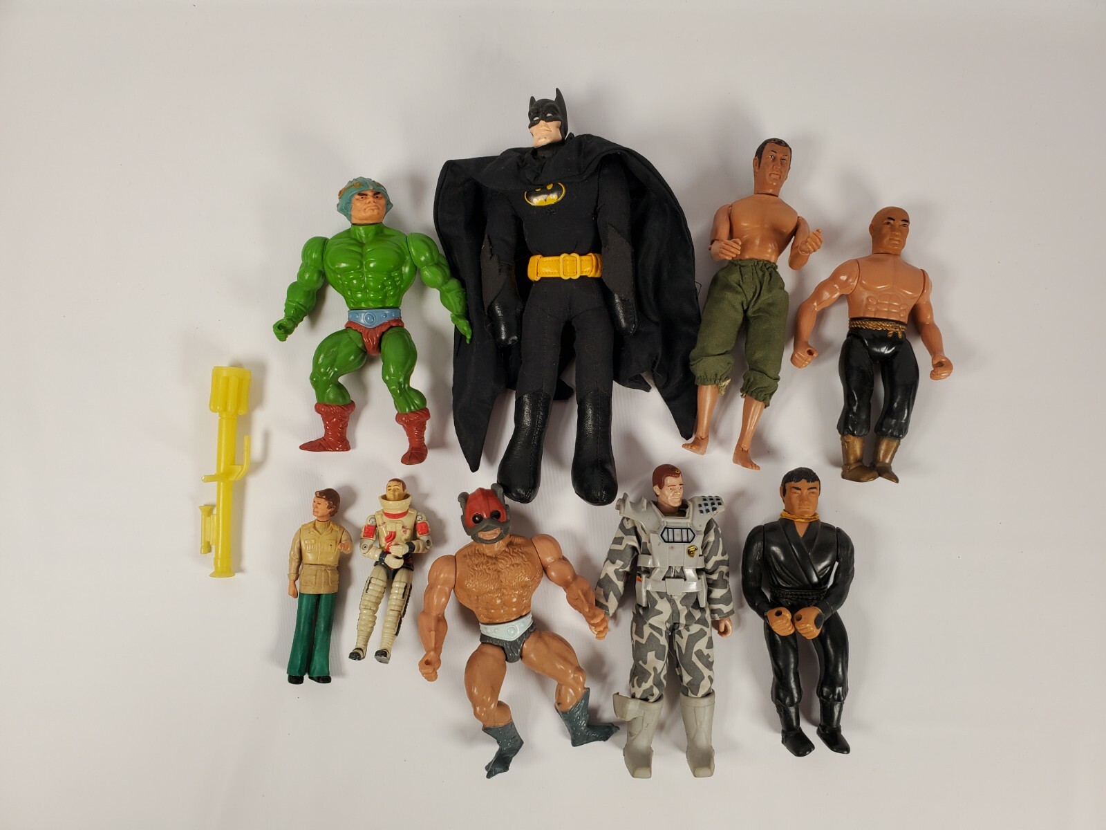 GIジョー バットマン　フィギュア Vintage Toy Batman He-Man GI Joe Ninja Karate Lot RARE | eBay