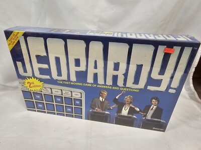 Vintage 1986 Pressman ''Jeopardy'' TV Show Board Game 