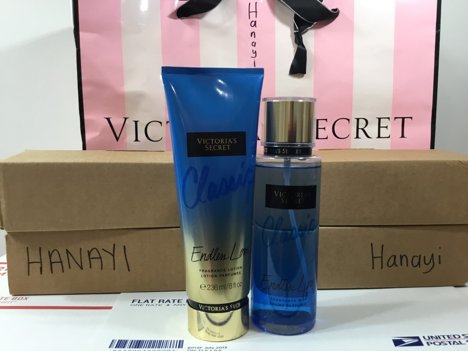 VICTORIA'S SECRET ENDLESS LOVE CLASSIC FRAGRANCE BODY MIST VICTORIA'S SECRET ENDLESS LOVE CLASSIC FRAGRANCE BODY MIST