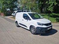 2019 Peugeot Partner 1000 1.6 BlueHDi 100 Professional Van PANEL VAN Diesel Manu
