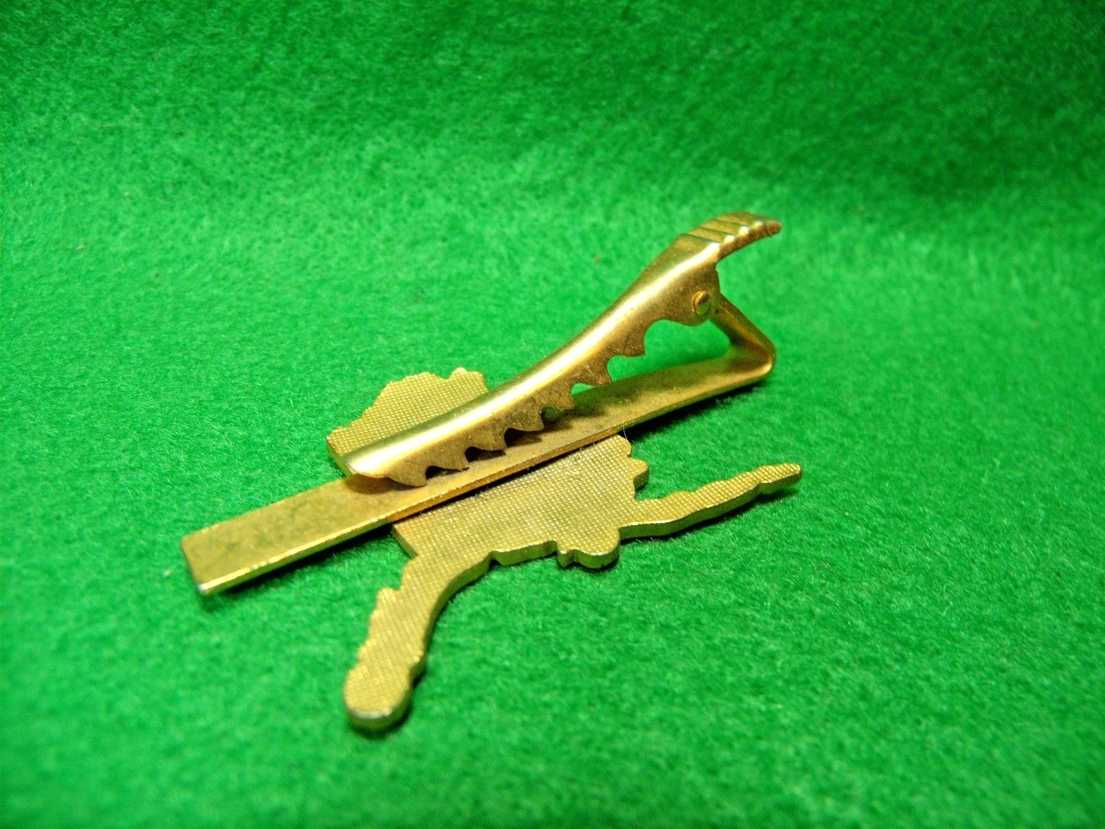 Vintage VFW Alaska Tie Clasp Clip Bar