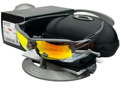   ️ OAKLEY FLAK 2.0 009271 STEEL/PRIZM RUBY ASIAN FIT SUNGLASSES