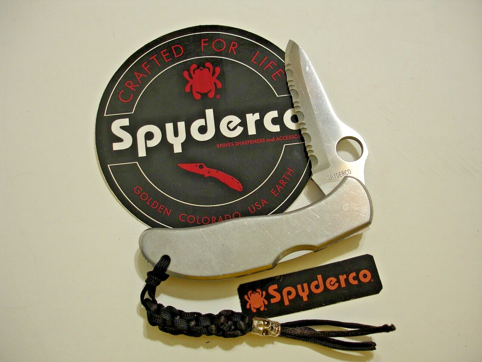 Vintage SPYDERCO Seki Japan Multi-Edge HUNTER ClipIt