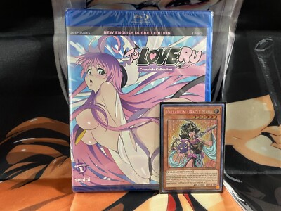 To Love Ru Season 1 Anime Blu-Ray +Yu-Gi-Oh Card