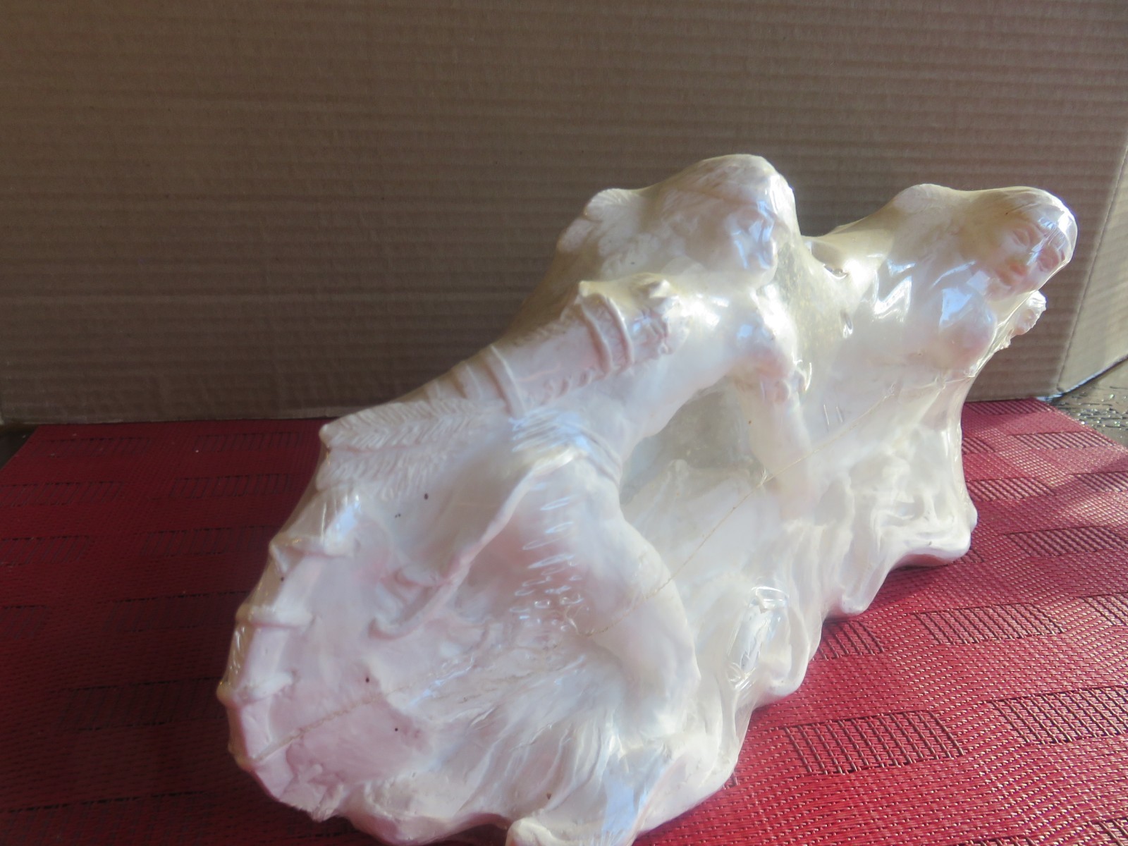 Creative Crafts Canoe Escape #20111 Paint by Numbers Statue-  New