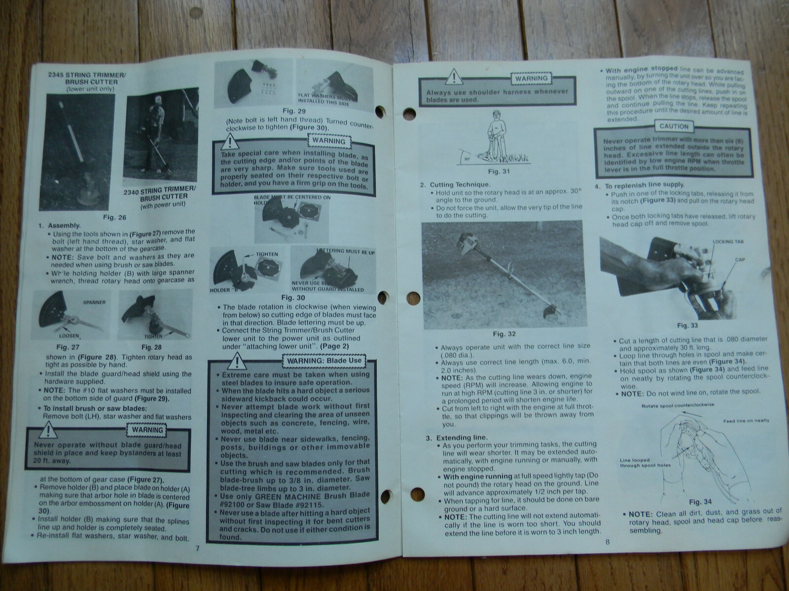 THE GREEN MACHINE ASSEMBLY AND OPRATING MANUAL FOR MODEL 2300 ALL ATTACHMENTS