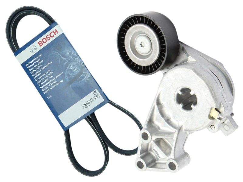 Bosch Keilrippenriemen + Riemenspanner Vag 1.6 2.0 / Bsf Bse Bgu Ccsa Cmxa Chga