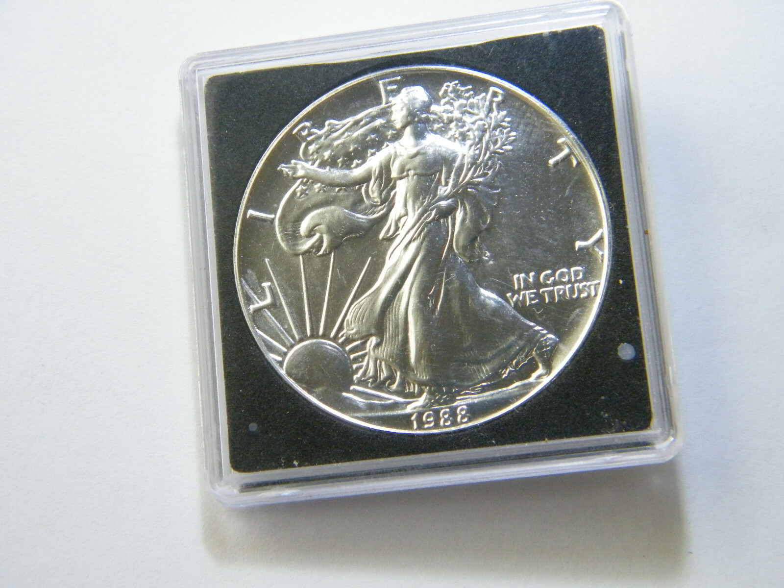 ⭐️美品 イーグル銀貨 アメリカン・トレイン 1988 ⭐️美品 イーグル銀貨 アメリカン・トレイン 1988 アメリカン