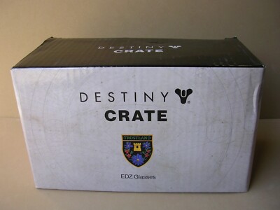 Destiny   EDZ  Glasses  Set of 2  Loot Crate  Lootgaming  Open Box