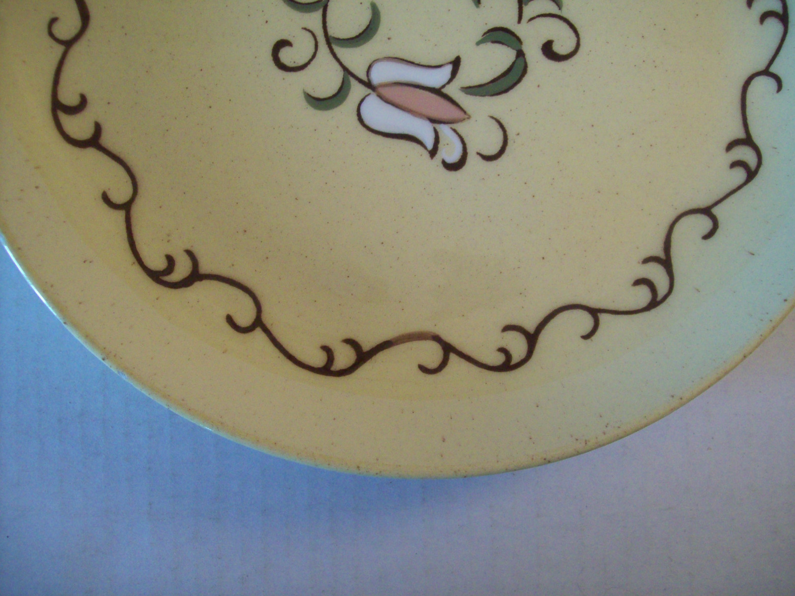 CALIFORNIA RANCHO by Santa Anita Pottery Dinner Plate 10-3/8