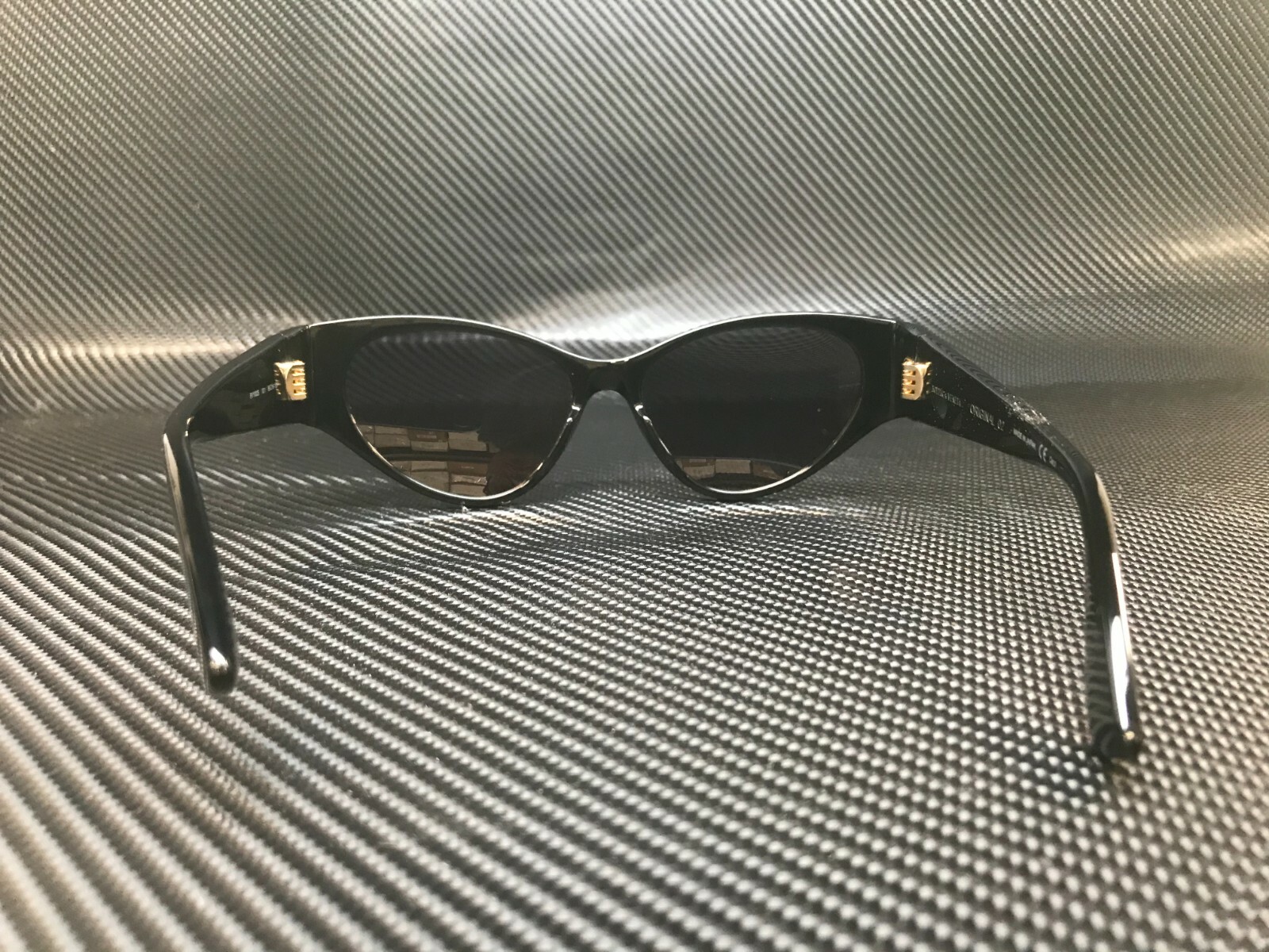 Pre-owned Bottega Veneta Bv1002s 001 Black Women's 55 Mm Sunglasses In Gray