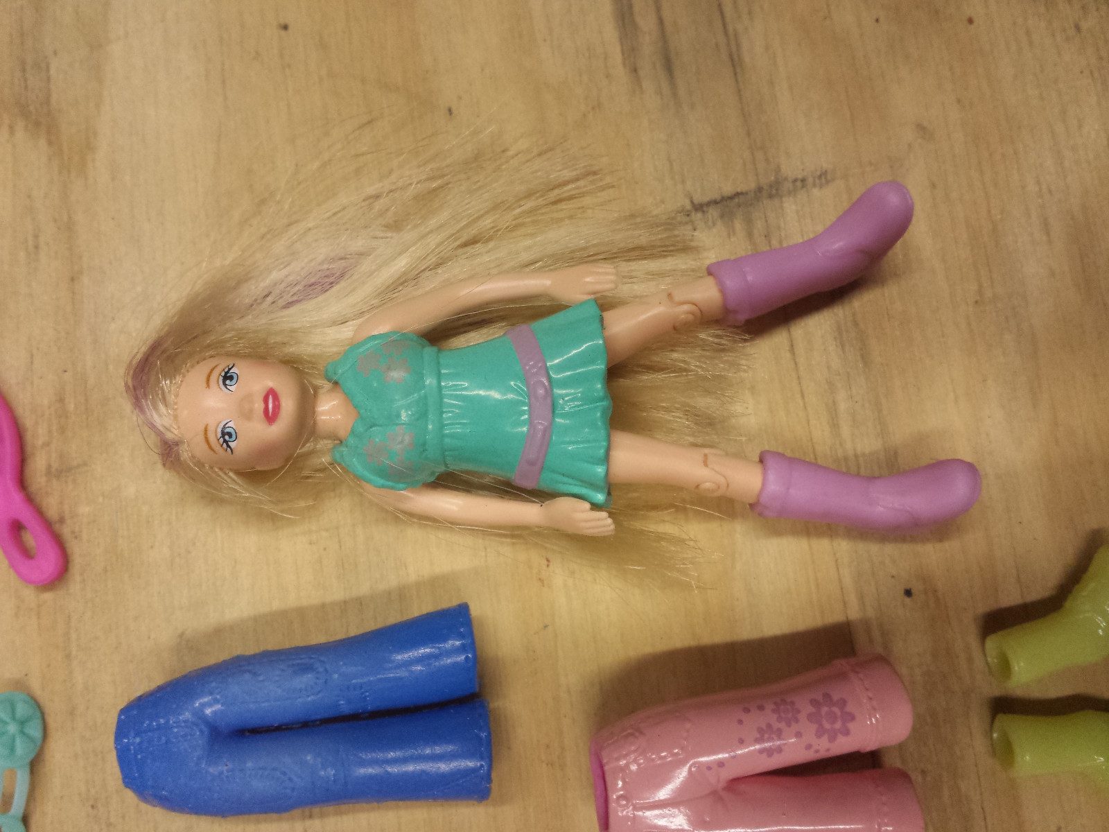 Lot of My Little Pony Accessories and Doll Hair Clips Dresses Pants Shoes Saddle