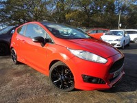 2016 Ford Fiesta 1.0 EcoBoost 140 Zetec S Red 3dr HATCHBACK Petrol Manual