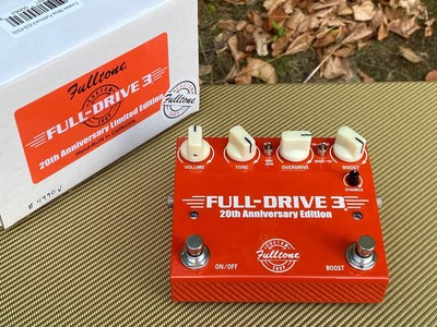Fulltone Full-Drive3 20th Anniversary #4990/5000 Signed