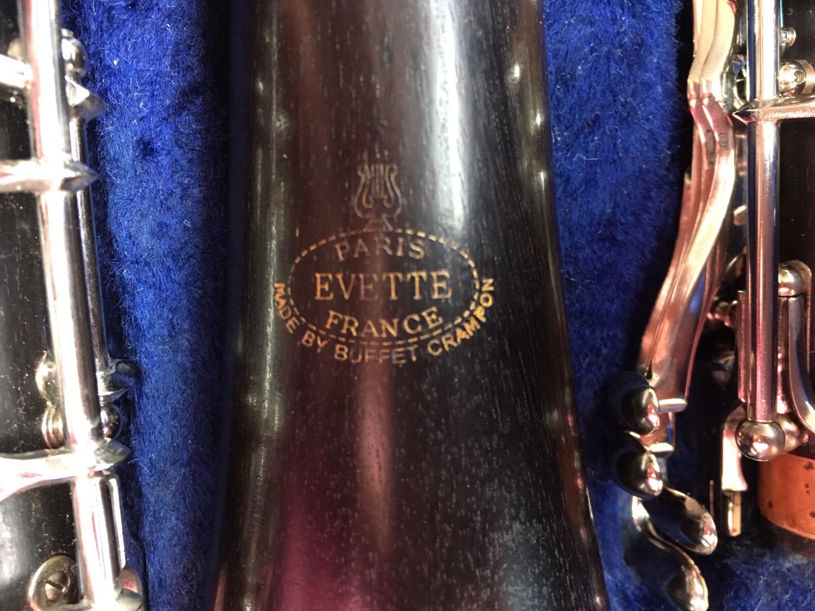 SALE! Evette Master Model Buffet Crampon Bb Clarinet, Refurbished SND33741, wood