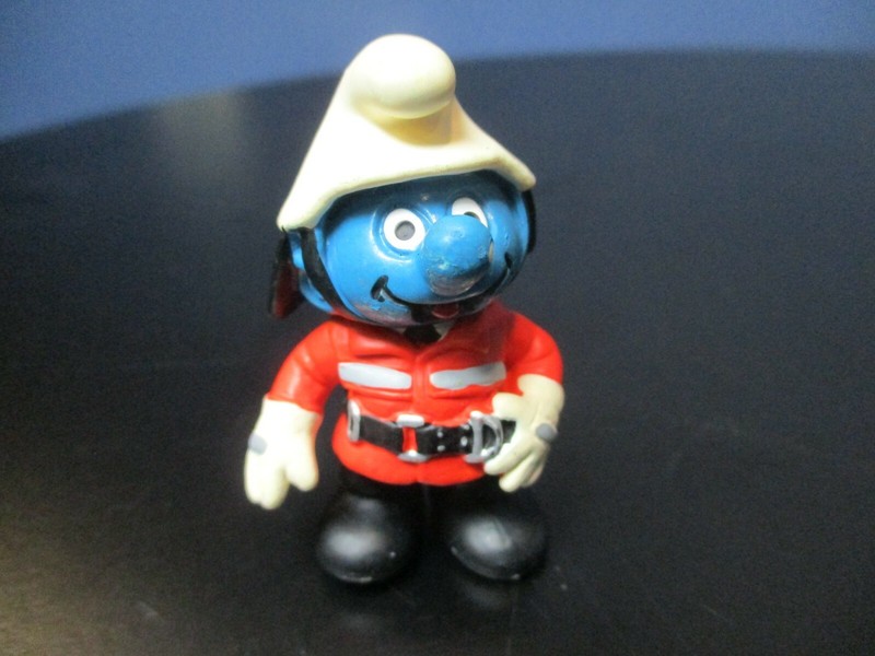 Figurine Schtroumpf Pompier 20465 - Schleich - Smurf