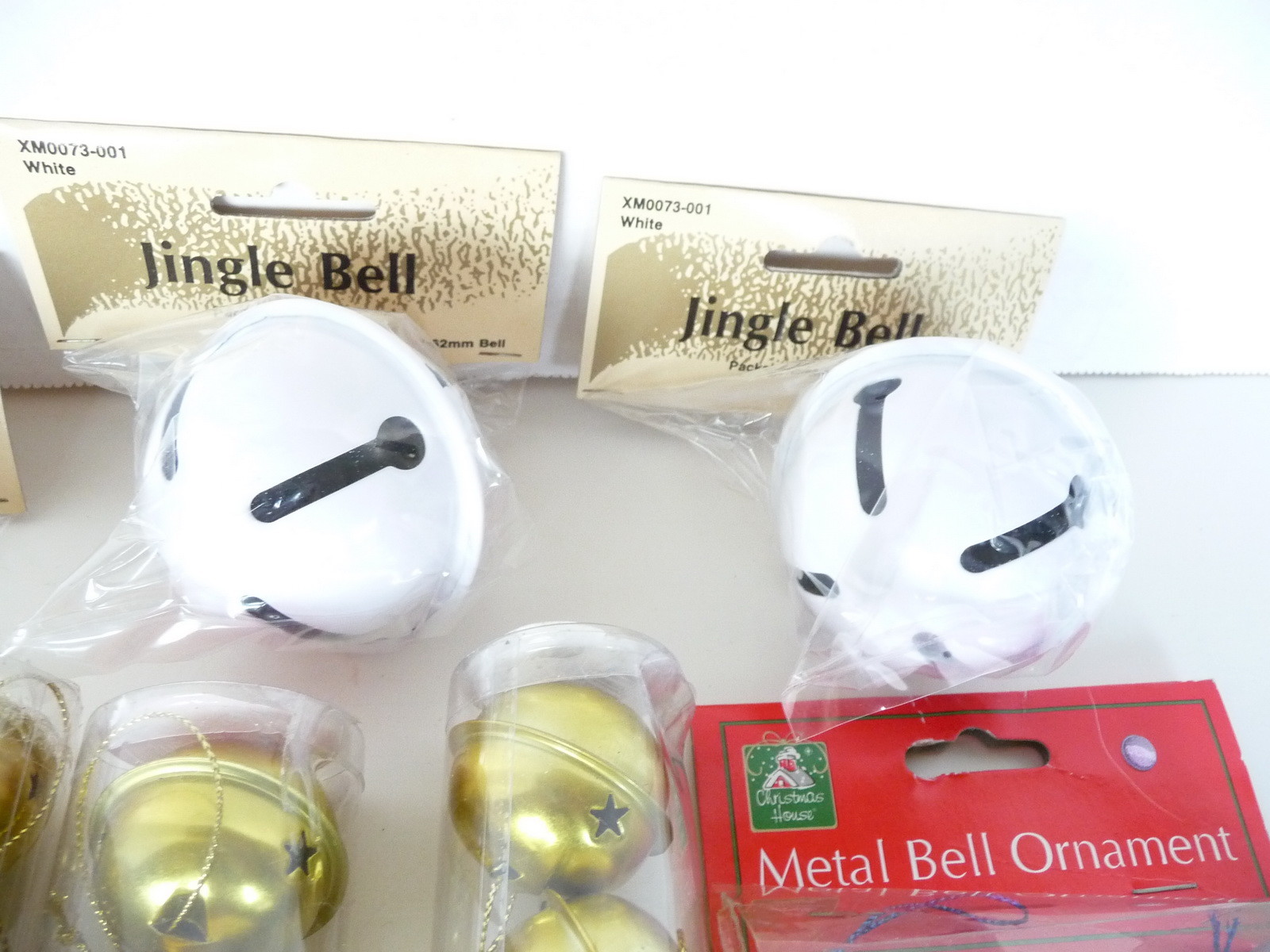 Large Lot Metal Christmas Jingle Bells 2 1/2