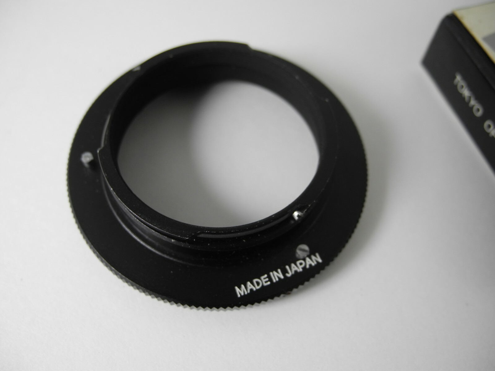 NEW OLD STOCK ORIGINAL TOPCON  49mm REVERSING REVERSE RING in BOX  FITS EXAKTA