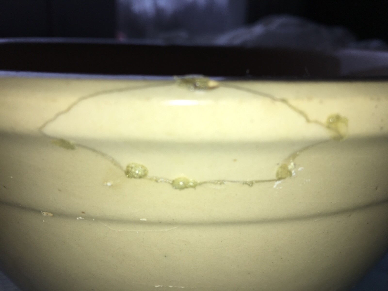 WATT POTTERY YELLOWSTONE 2 LEAF APPLE U.S.A. OVENWARE #6,#7,#8 NESTING BOWLS