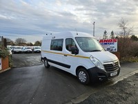 2018 VAUXHALL MOVANO 2.3CDTI F3500 MWB MESS UNIT ULEZ FREE ZONE