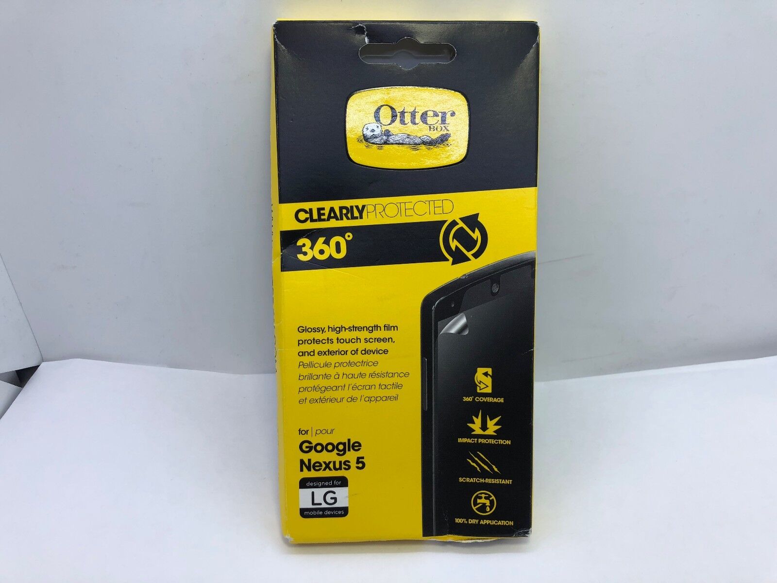  OtterBox Clearly Protected 360 Degree Screen Protector for Go...
