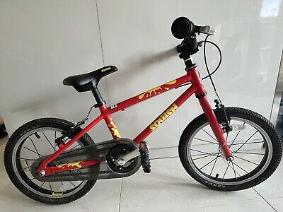 Kids 16 inch Wheels Squish Bike Ages 4-6yrs in Red - Excellent Condition