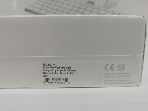 3 Apple iPad Keyboard Dock MC533LL/A NEW