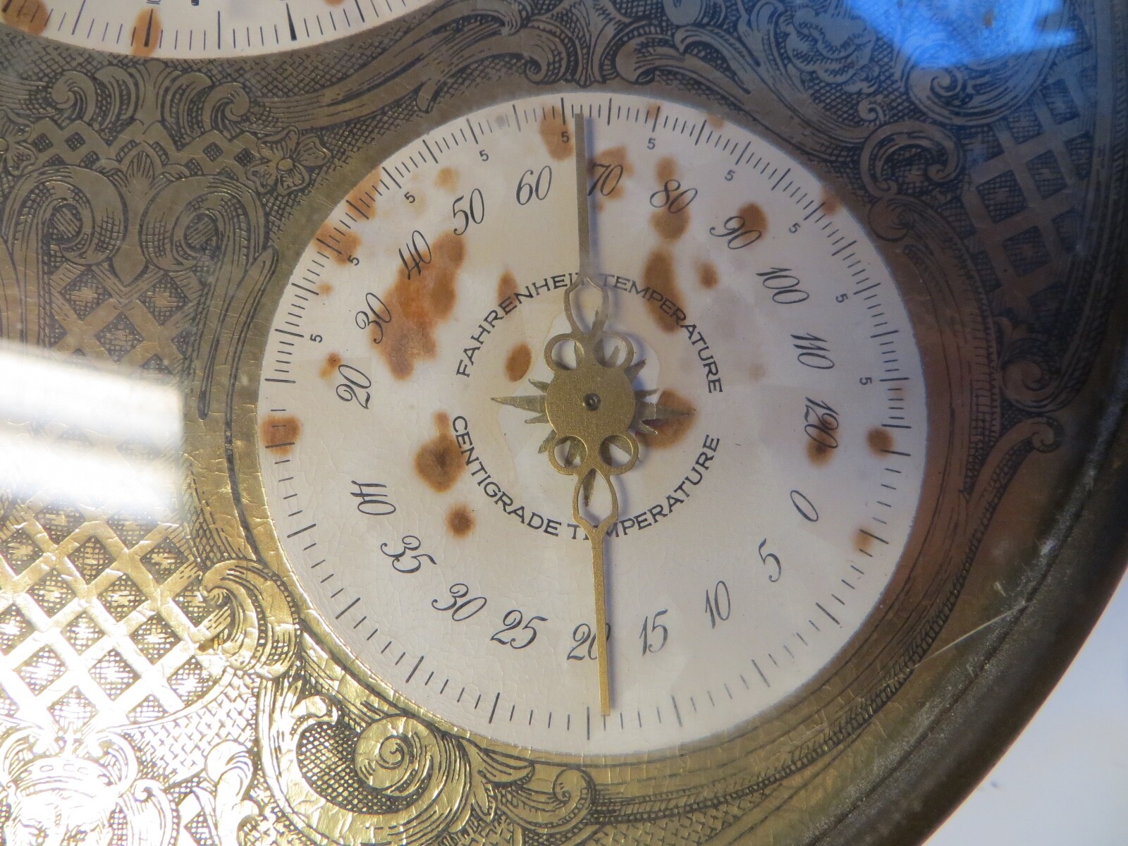 VTG LONGINES WITTNAUER WEATHER STATION BAROMETER/THERMOMETER/HUMIDITY- A PROJECT