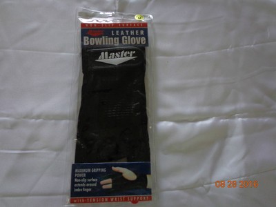 MASTER LEATHER BOWLING GLOVE-RIGHT MEDIUM