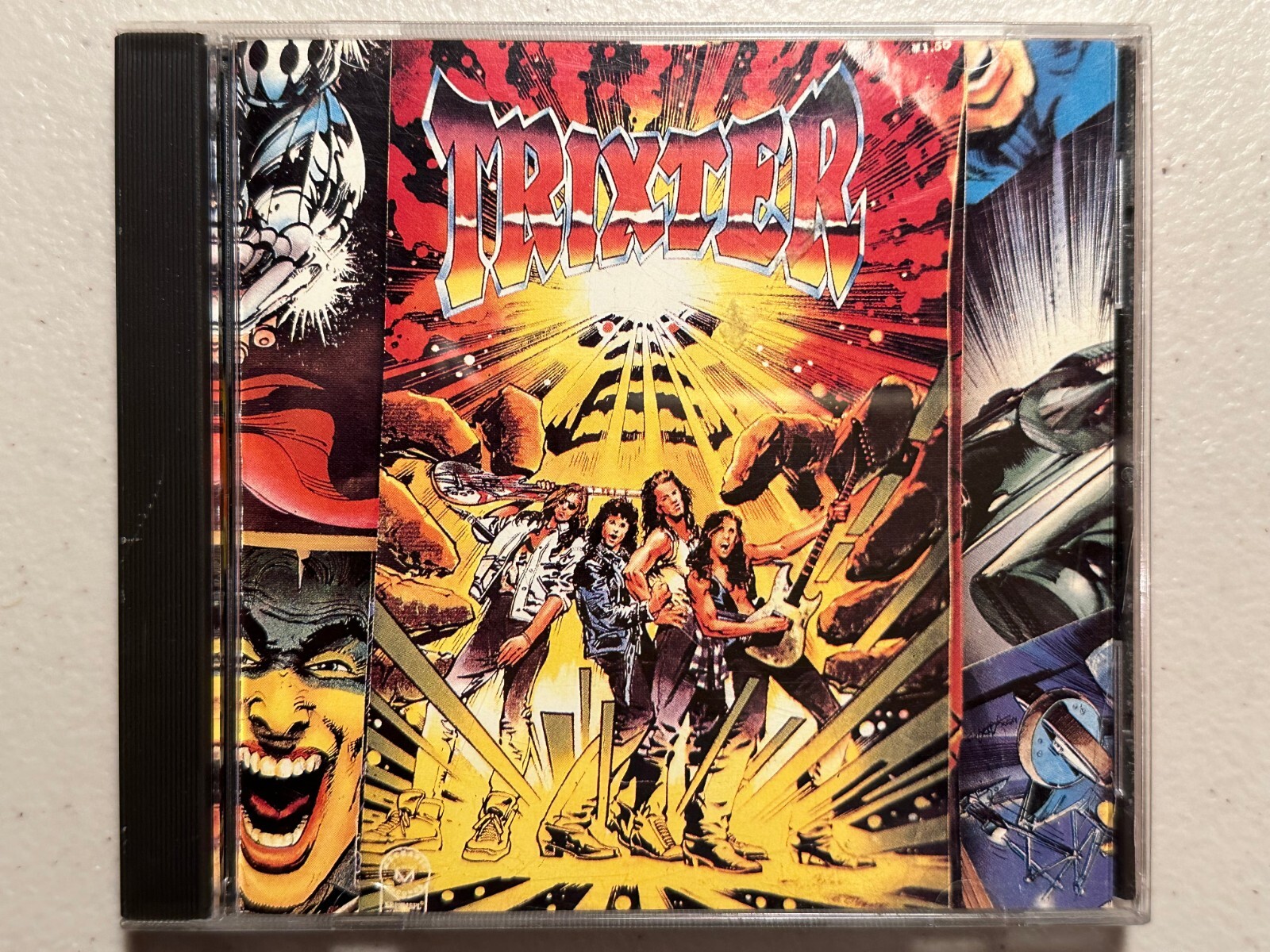 CD The ドーテーズ under 20 TRIXTER SELF TITLED DEBUT CD USED 1990 HARD ROCK/HAIR METAL