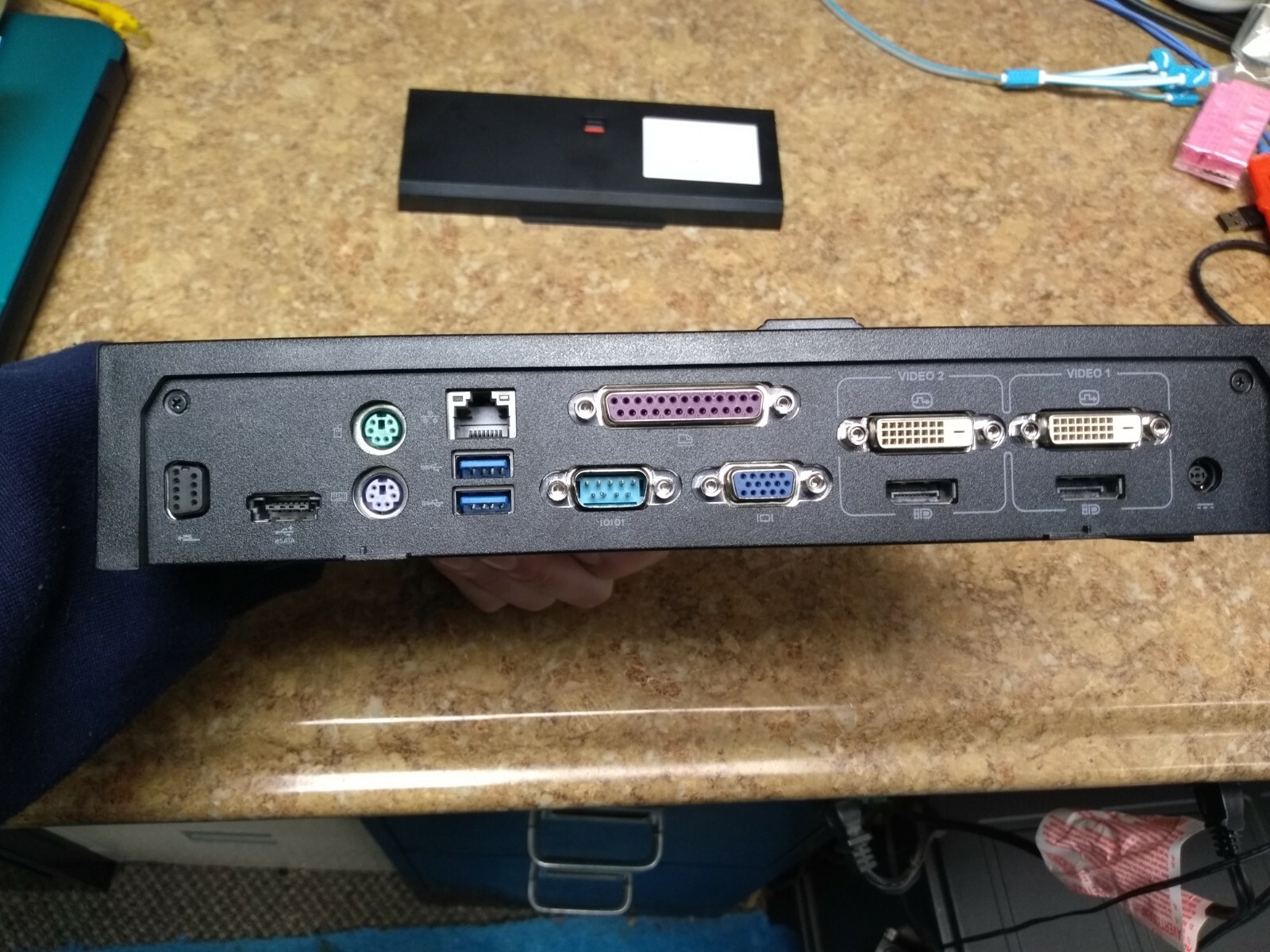 Dell E Series E-Port II Docking Station USB 3.0 PROX2 PKDGR  35RXX w/spacer
