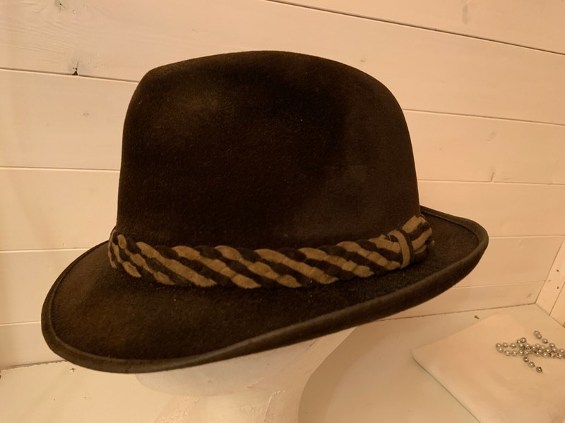 Chapeau Feutre Poil P & C Habig Vienne / Fur Felt Pc Habig Wienn Ventilo/1562d0