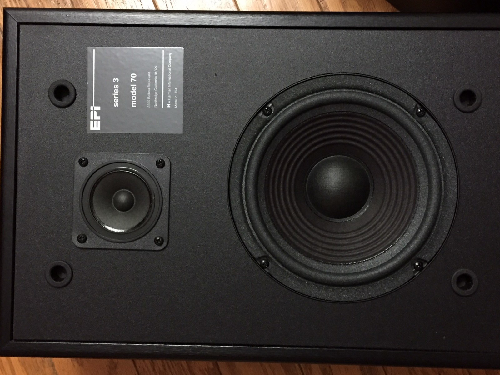EPI Epicure Harman Model 70 Series 3,  Bookshelf Speakers , Tested