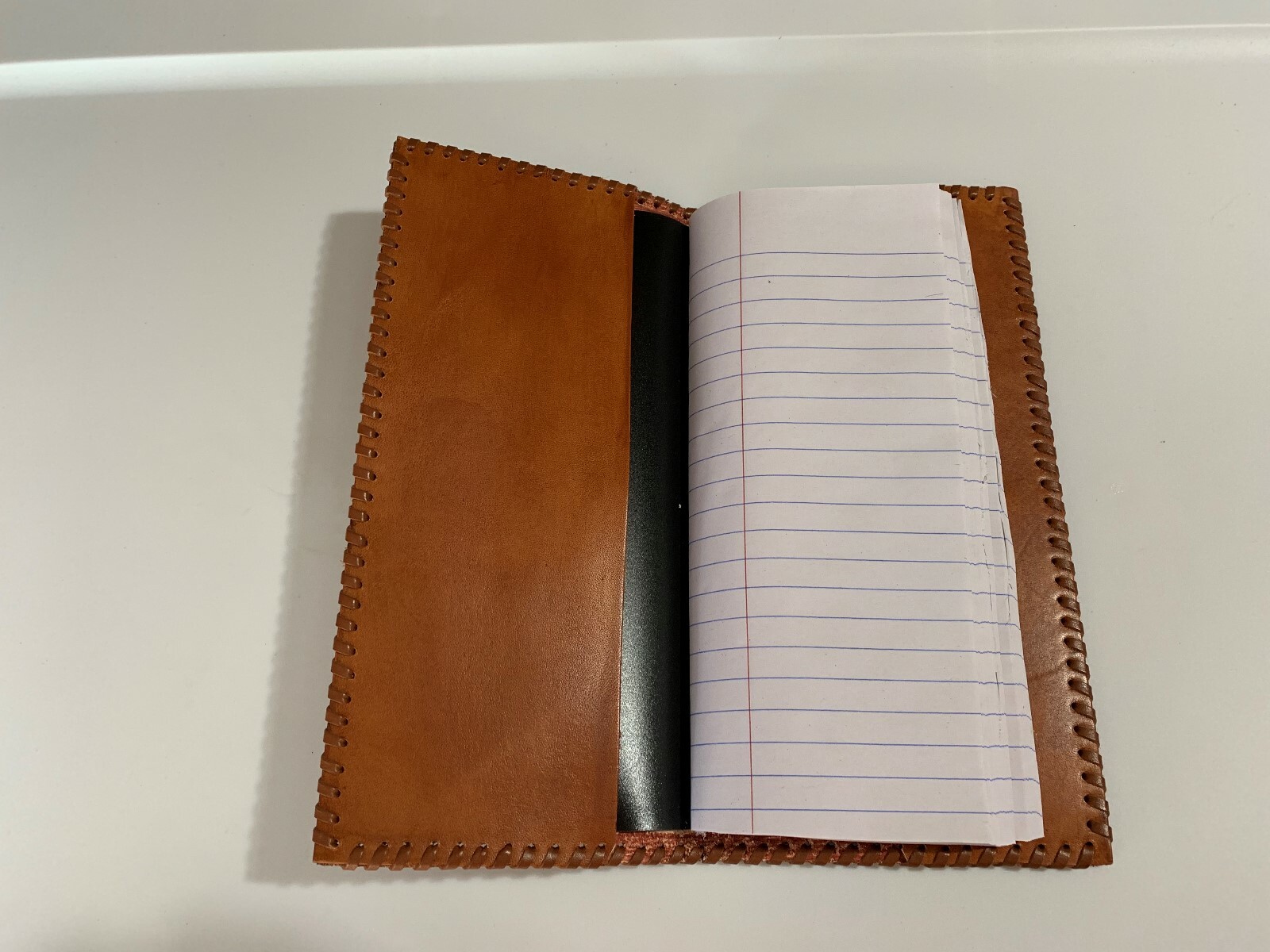 Oil Field Leather Pipe Tally Book Cover 8.75