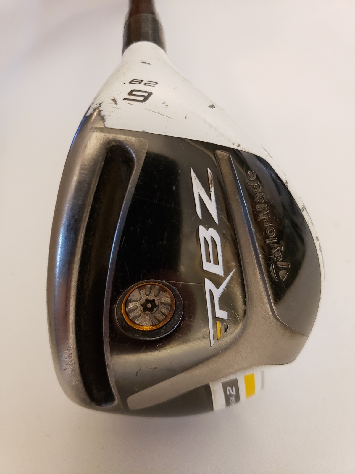 Used TaylorMade RBZ Stage 2 - 6 Hybrid 28* - Stock Rocketfuel 45 Ladies - RH