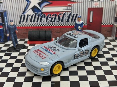 JOHNNY LIGHTNING 1998 DODGE VIPER CUSTOM PEP BOYS LOOSE 1/64 SCALE