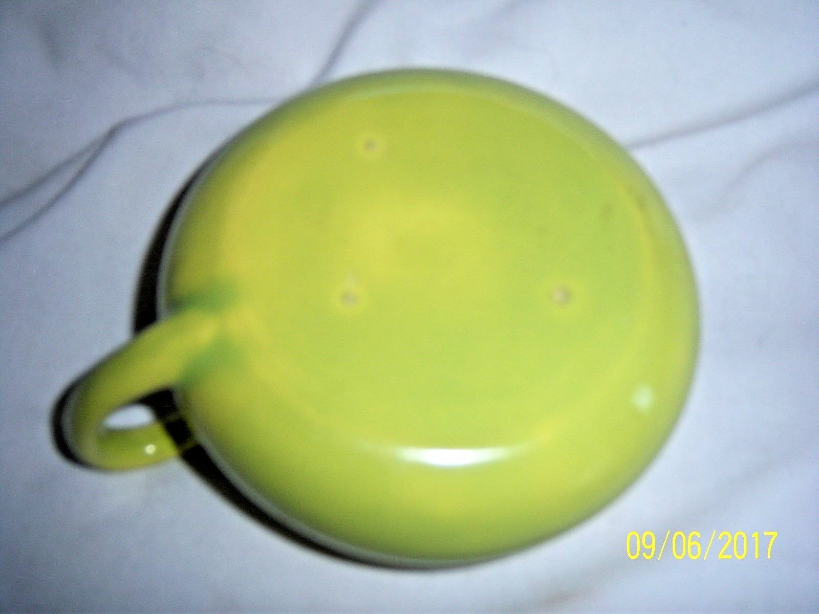 Malibu Modern Hollydale Chartreuse Creamer Gravy Boat