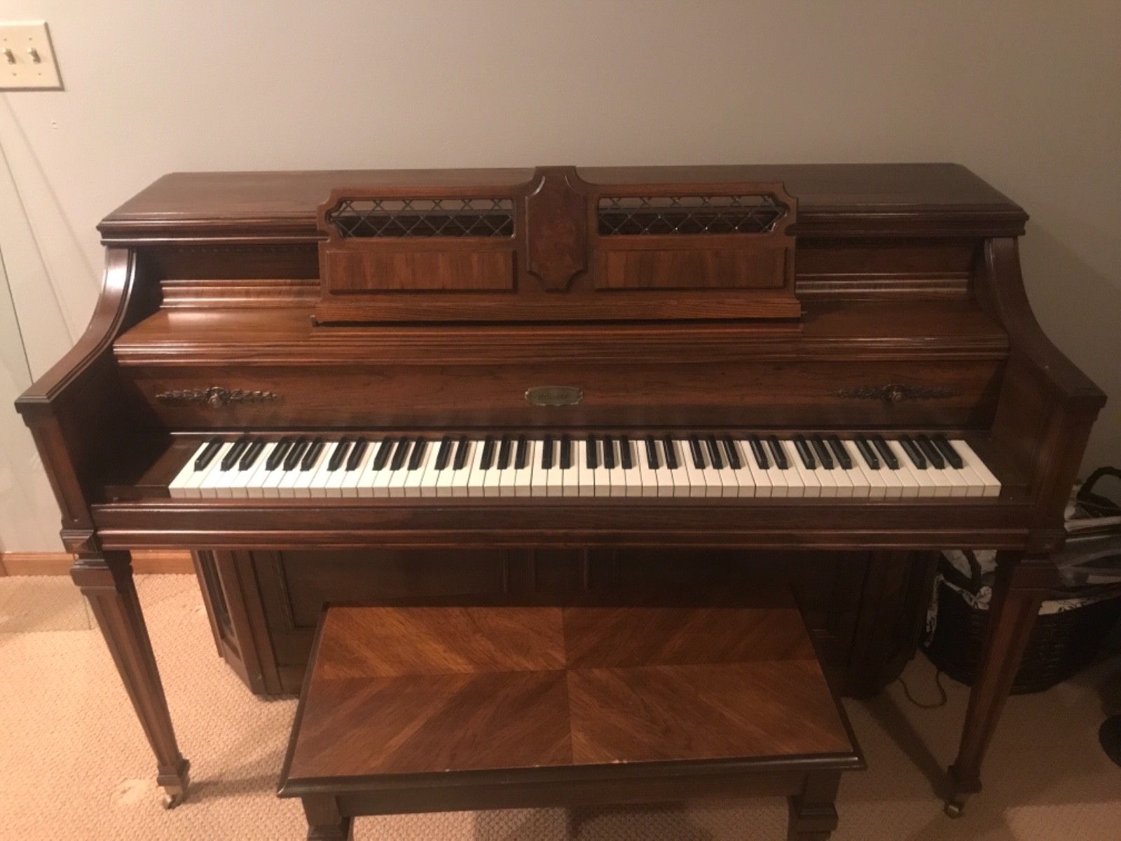 FREE PIANO Great condition An Original Normal L. Meyer by Lowery Just pick it up