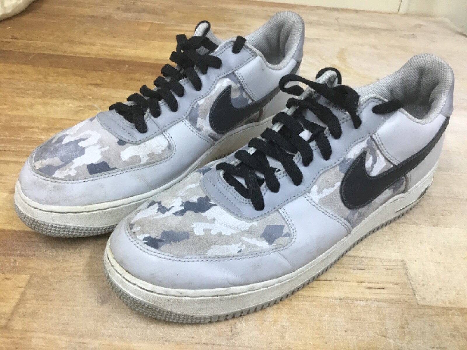 nike air force grey camo