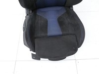 BMW F40 M135i 19-25 5T Beheizt Sitz Beifahrersitz Vorne Rechts Trigon Alcantara / Schwarz Blaue Naht BMW F40 M135i... Vorschau 4