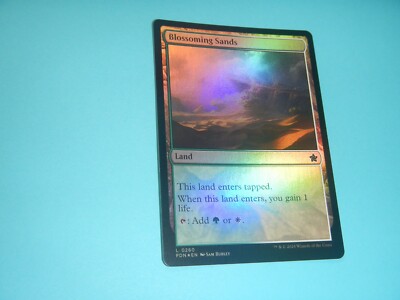 MTG BLOSSOMING SANDS 0260 FOIL FOUNDATIONS PAK2SLEEVE FREE SHIPPING