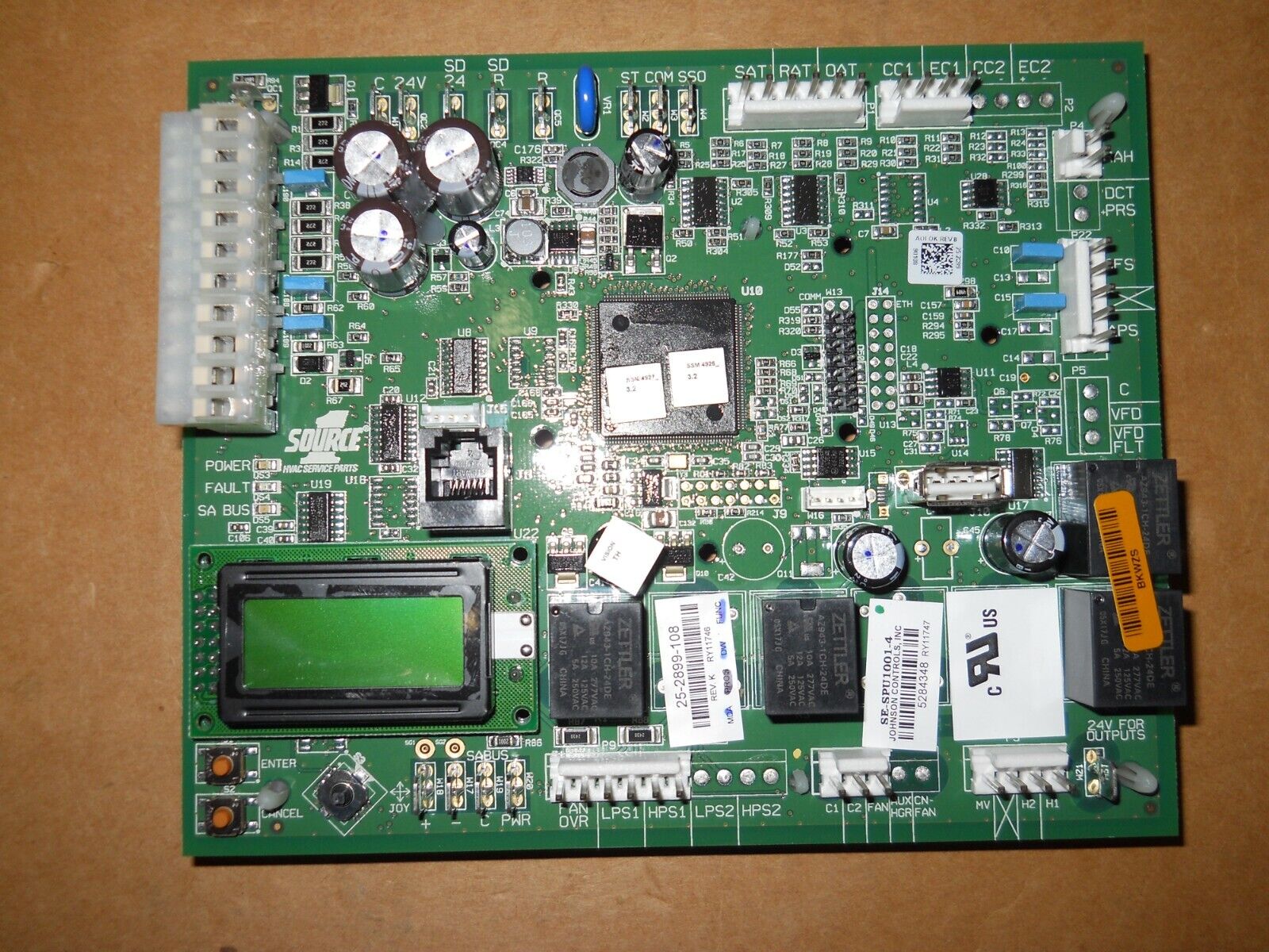 New OEM SE-SPU1001-4 CONTROL BOARD 25-2899-108 | eBay New OEM SE-SPU1001-4 CONTROL BOARD 25-2899-108 | eBay