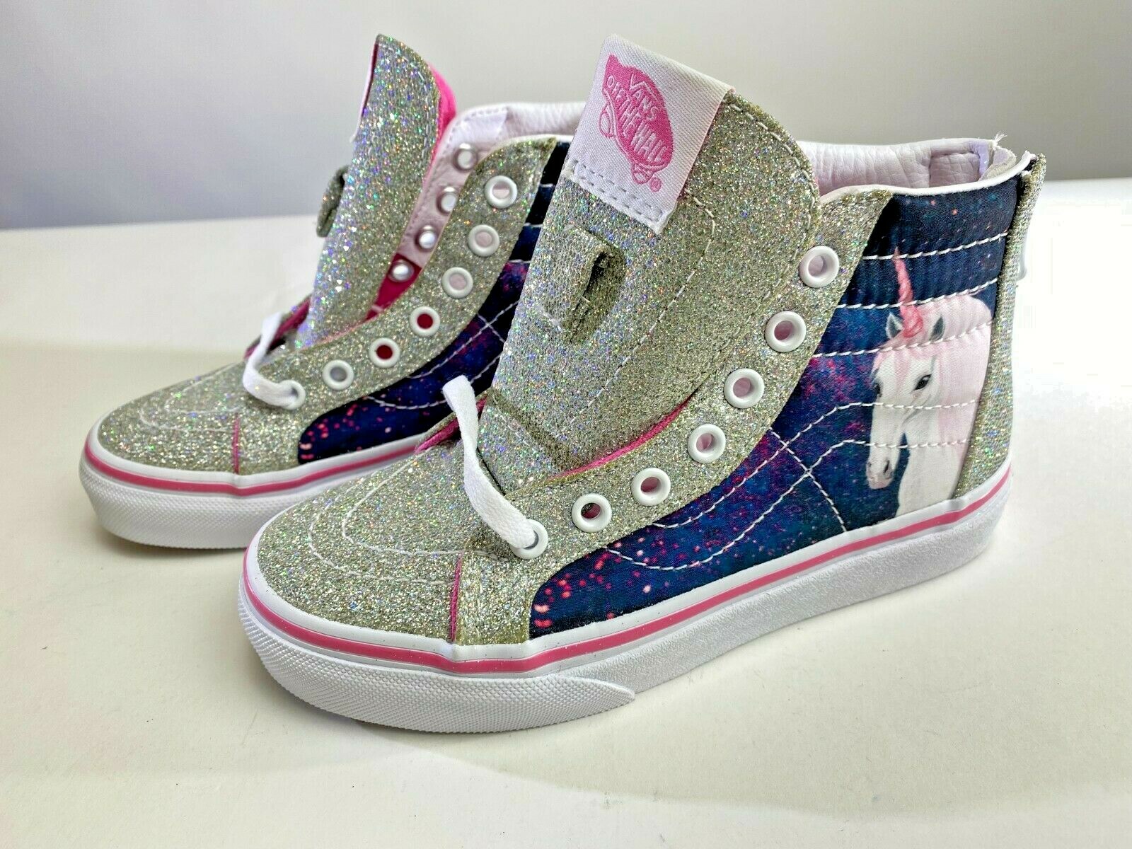glitter high top