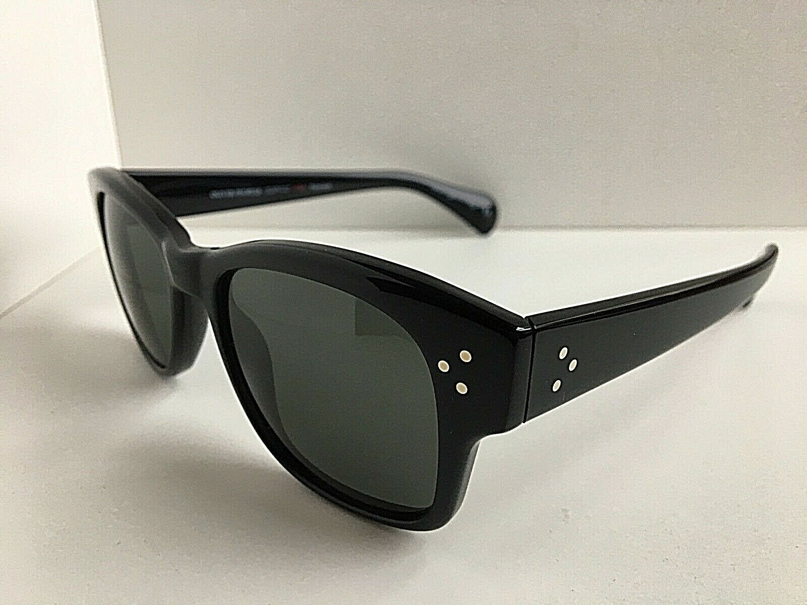 Pre-owned Oliver Peoples Polarized  Ov 5242s 1005/p2 Jannsson 51mm Black Men Sunglasses