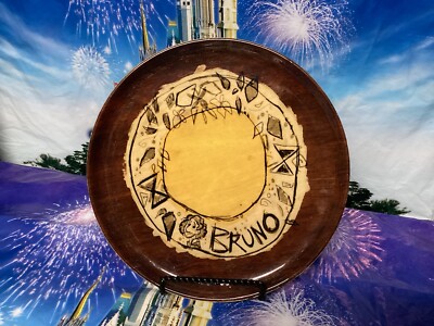 Disney Parks Bruno Solid Wooden Plate -  Encanto  - New