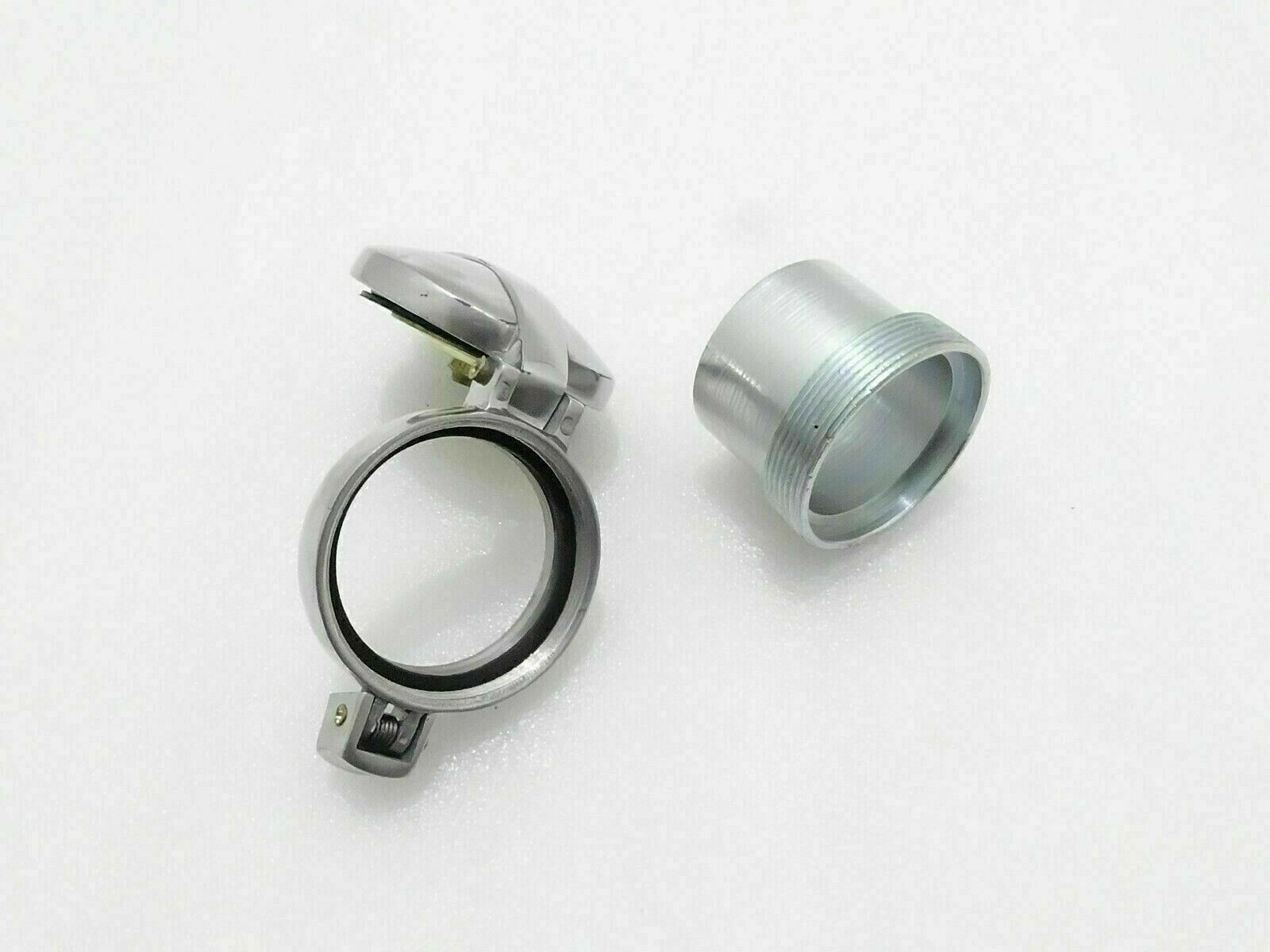 Monza Alloy Flip Up Fuel Petrol Tank Cap With 2.5" Filler Neck For NORTON BSA