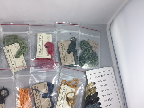 Lot Of 36 Weeks Dye Works Thread Floss Used