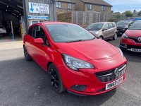 VAUXHALL CORSA 1.4 GRIFFIN with full main dealer service history, bright red,