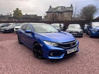 2018 Honda Civic 1.0 VTEC Turbo EX Euro 6 (s/s) 5dr HATCHBACK Petrol Manual